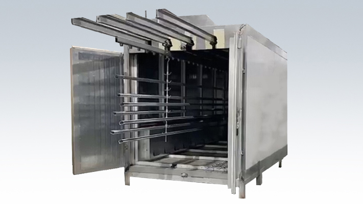 track powder coating oven