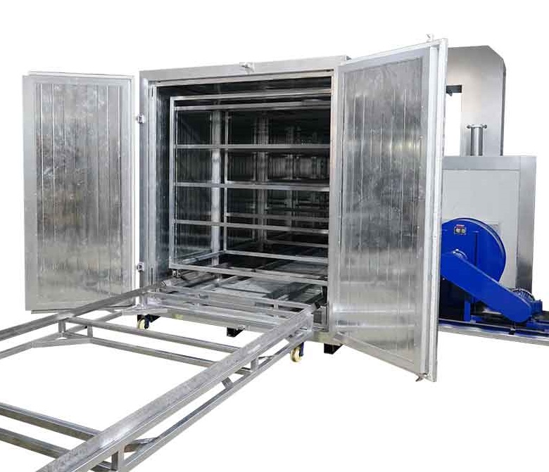 batch powder coating oven