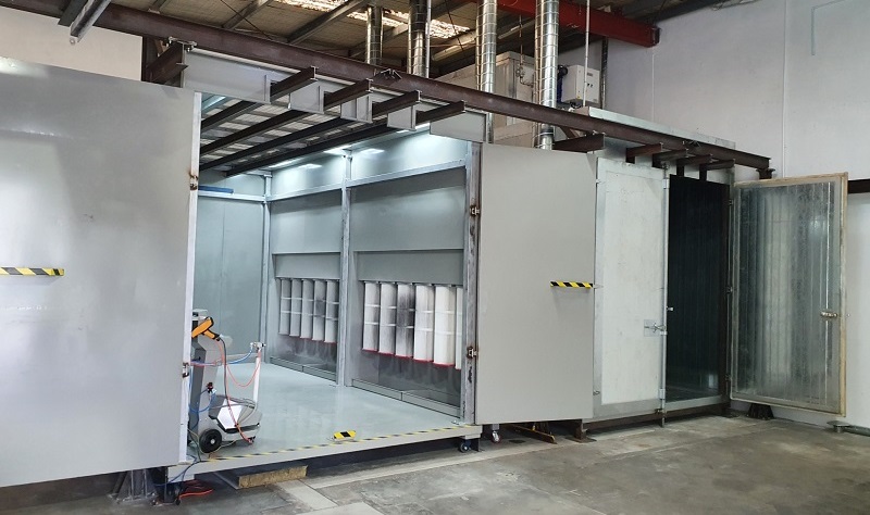 powder coating plant