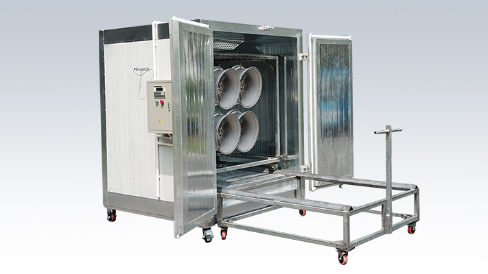 powder coating oven for alloy wheel
