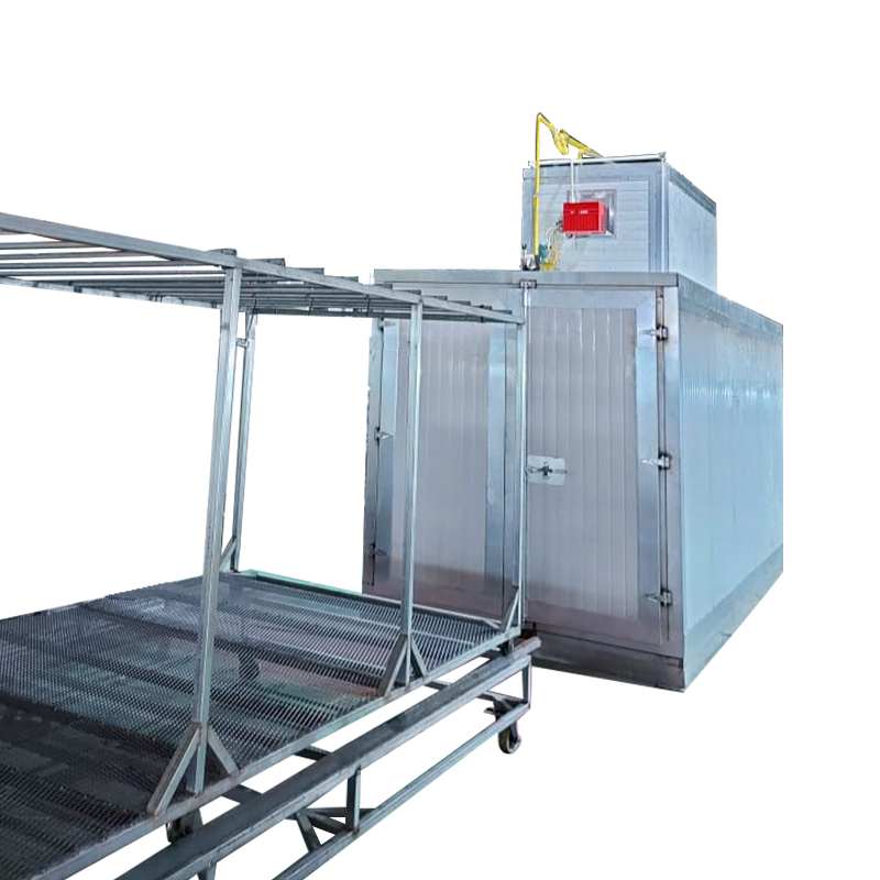 batch powder coating oven