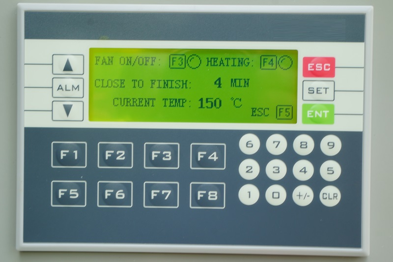 powder coat oven PLC