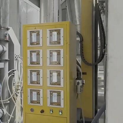 automatic powder coating system