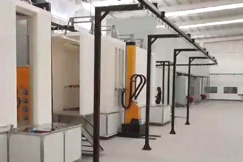 Fully Automatic Powder Coating Line for Metal Cabinets (in The Philippines)