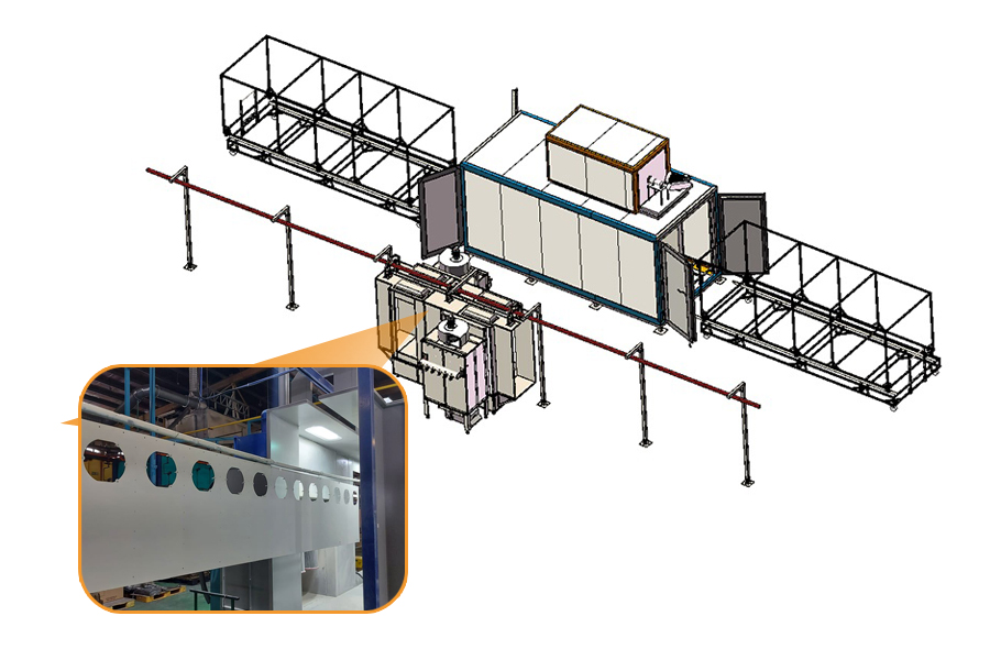 manual powder coating plant