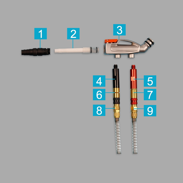 IG07 Powder Injector Parts (NON OEM - compatible with gema products)